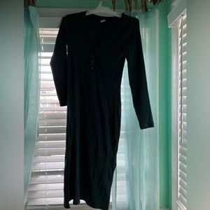 Old Navy Long Sleeve Henley Dress